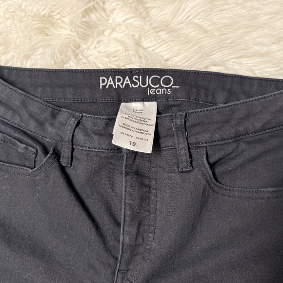 Black Soft Jeans Size 10 - Picture 2 of 3